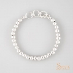 Sterling Silver 6mm Bead Bracelet